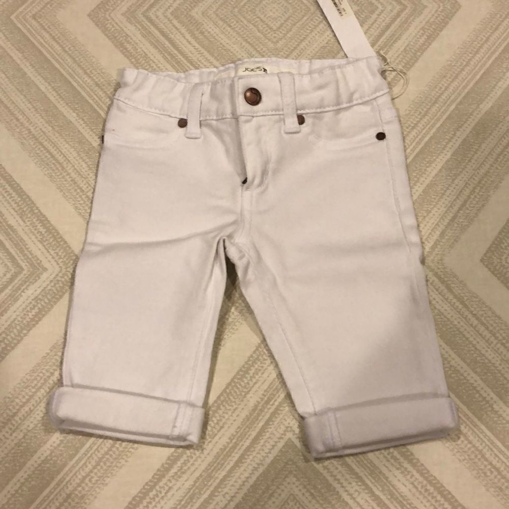 Joes Jeans White Girls Denim Shorts